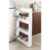 Carrito Despensero Organizador Estantería Costado Heladera Con Ruedas 4 Estantes - comprar online