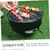 Parrilla Portátil Plegable Redonda Chica Asadero A Carbón - confort design hogar