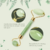 Masajeador Doble Rodillos Piedra Jade Facial Corporal - confort design hogar