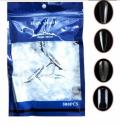 tips x50pcs stiletto números surtidos o al 9 (paris night)