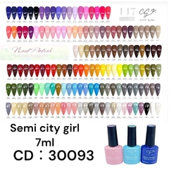 ESMALTE CITY GIRL 7ML VARIOS COLORES en internet