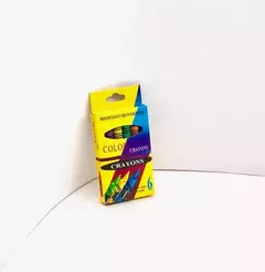 crayones cortos x6