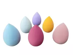 esponja maquillaje mini x4 pcs