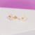 Brinco Flor Madrepérola, Ouro18k - comprar online