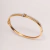 Bracelete duplo, Ouro18k com brilhantes
