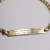 Pulseira placa infantil Filipenses 4:13, Ouro18k na internet
