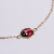 Pulseira infantil Joaninha, Ouro18k. na internet