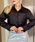 Camisa Social Strass - Preta