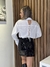 Camisa social com amarrações na internet