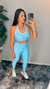 Conjunto canelado de compressão Duo (legging) - Top Tamy na internet