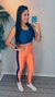 Conjunto canelado de compressao duo Lateral (Legging) - top Maria - comprar online