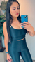 Conjunto canelado de compressao (short) - top Tati - H Fit Store