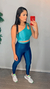 Conjunto canelado de compressão duo cós (legging) - Top Luna - H Fit Store
