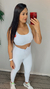 Conjunto textura ondinha - Top Ana (legging) - comprar online