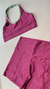 Conjunto canelado de compressão (short) - Top Tamy