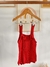 Romper Tricô Vermelho