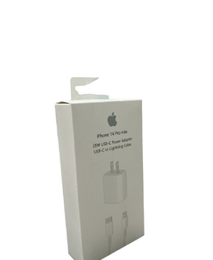 Cargador iPhone tipo c 25 w
