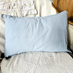 Funda de Almohadón Tusor Aqua 50 x 70