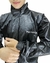 Conjunto de capa de Chuva Masculina Pvc Pop Gola Pioneira na internet