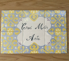 Cartel Frase 6 Azulejos - comprar online
