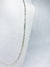 Corrente masculina grumet 4mm 60cm