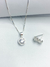 Conjunto redondo contorno cravejado - comprar online