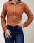 Blusa Feminina Cropped com Zíper Bright Girls