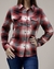 Camisa Flanela Feminina Mosaico - comprar online