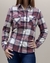 Camisa Flanela Feminina Mosaico