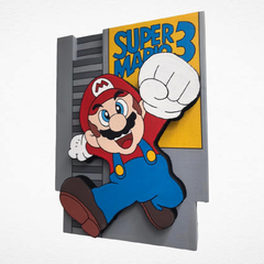 CUADRO DECORATIVO MARIO BROS 3 en internet