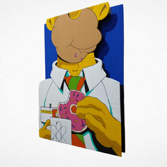 CUADRO DECORATIVO HOMERO Y SU DONA en internet