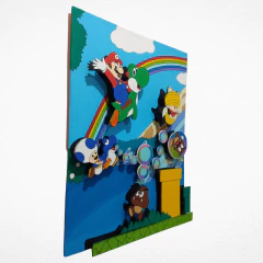 CUADRO DECORATIVO MUNDO DE MARIO BROS - comprar en línea