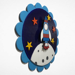 CUADRO DECORATIVO COHETE - comprar en línea