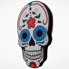 CUADRO DECORATIVO CALAVERA DIA DE MUERTOS en internet