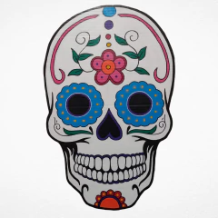 CUADRO DECORATIVO CALAVERA DIA DE MUERTOS
