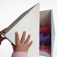 ORGANIZADOR DE ESCRITORIO CUBO UNICORNIO - Ideas YAP & JUNIOR