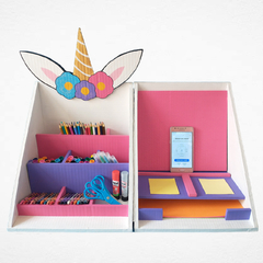 ORGANIZADOR DE ESCRITORIO CUBO UNICORNIO - comprar en línea