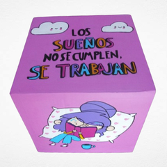 ORGANIZADOR DE ESCRITORIO CUBO SUPERHERÓINA - Ideas YAP & JUNIOR