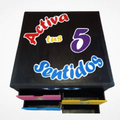 CAJA LOS 5 SENTIDOS - comprar en línea