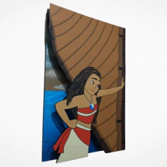 CUADRO DECORATIVO MOANA EN EL OCEANO - comprar en línea