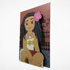 CUADRO DECORATIVO MOANA NIÑA en internet