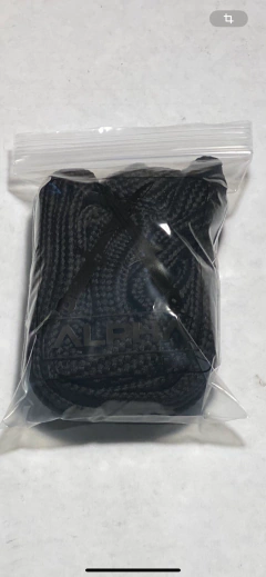Cordones Anchos Chunky Negros - comprar online