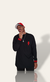 Camiseta manga longa Black Red logo ! na internet
