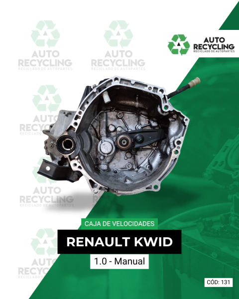 Caja de velocidades Renault Kwid 1.0 Manual