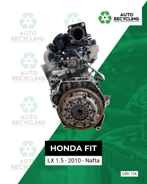 Motor Honda Fit LX 1.5 - Nafta