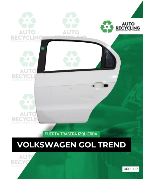 Puerta trasera izquierda Volkswagen Gol Trend
