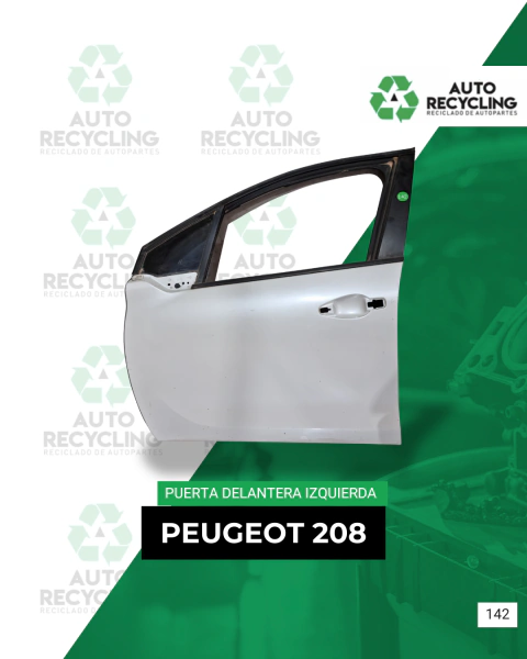 Puerta delantera izquierda - Peugeot 208