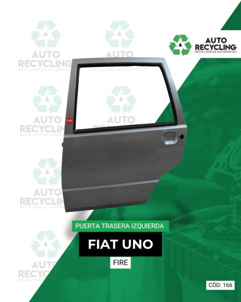Puerta trasera izquierda Fiat Uno Fire