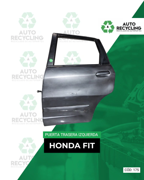Puerta trasera izquierda - Honda Fit