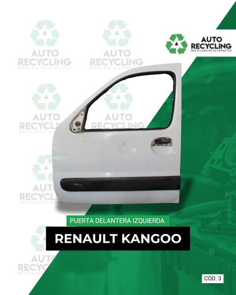 Puerta delantera izquierda Renault kangoo - comprar online